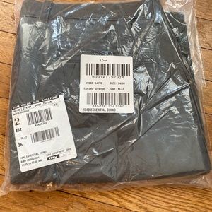 J. Crew Essential Chino 34/30 smoked graphite